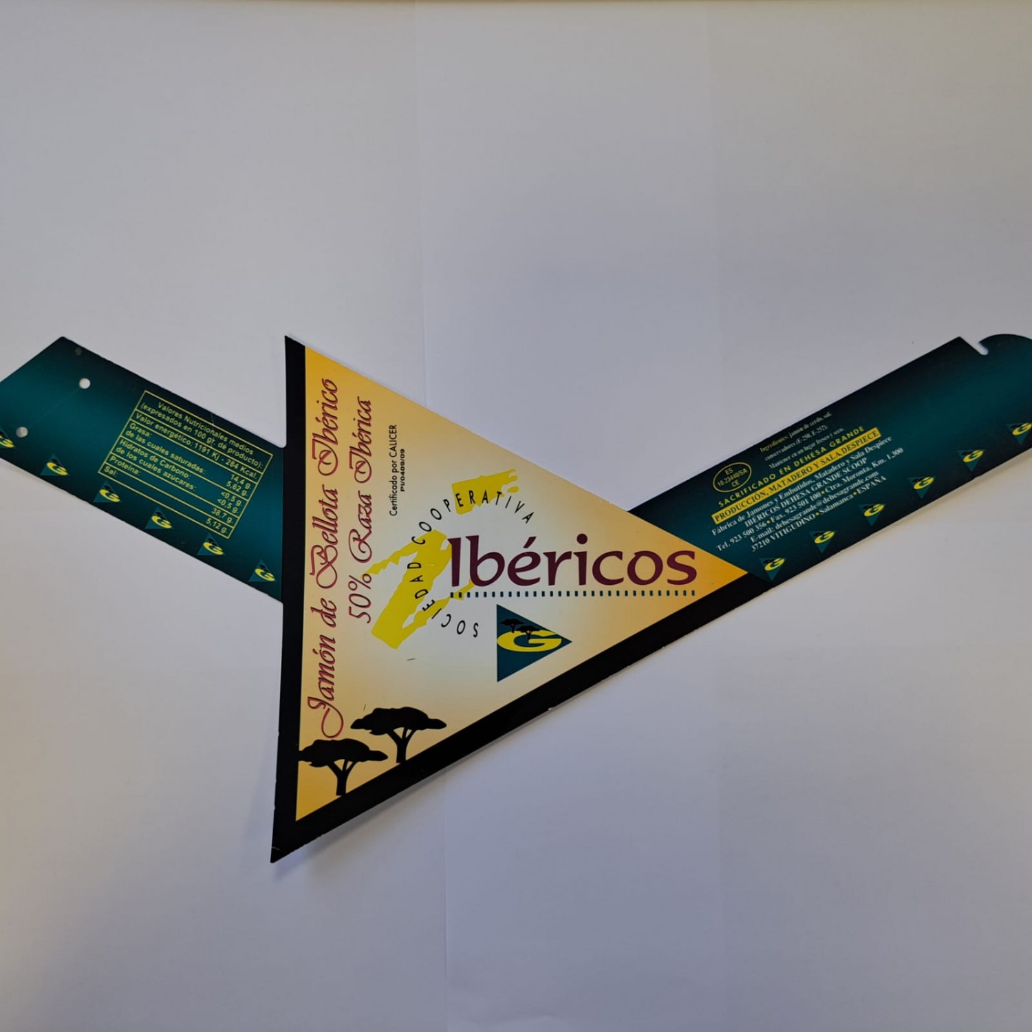 Jamón de bellota ibérico 50% raza ibérica Dehesa Grande - foto 2