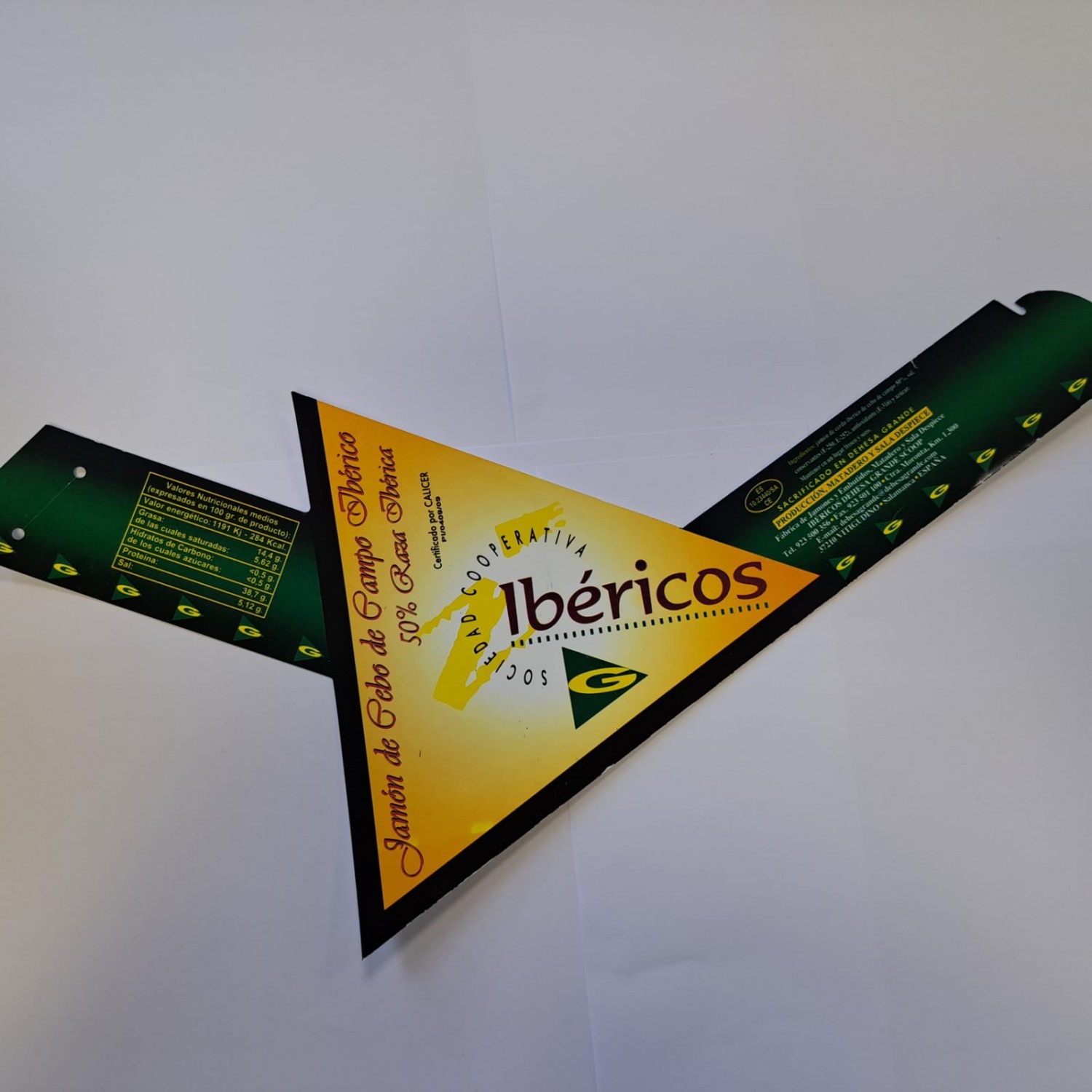  Jamón de cebo de campo ibérico 50% raza Ibérica Dehesa Grande - foto 2
