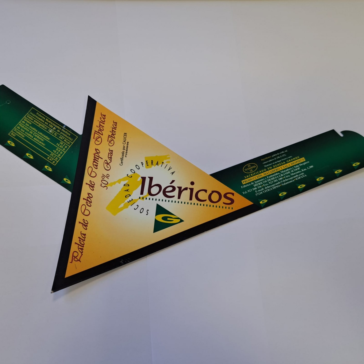 Paleta de cebo de campo Ibérica , 50% raza ibérica de Salamanca - foto 2
